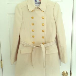 J. Crew Double Cloth Townhouse Trench Coat